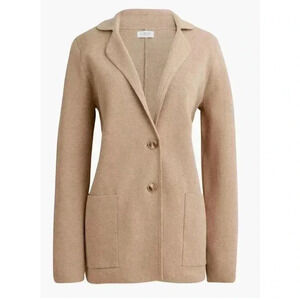 J. Crew Factory Tan Cardigan Sweater